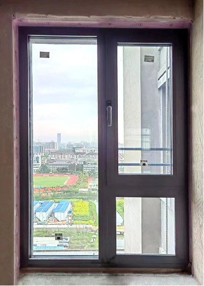 防火窗产品实拍 · 固定扇与开启扇组合